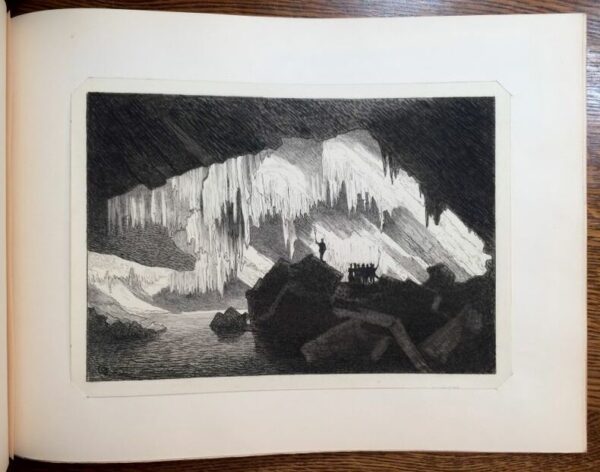 GOMBAZ Gisbert. La Grotte de Han. 26 dessins originaux.