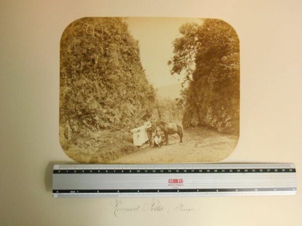 WOODBURY Walter Bentley.  Album de photographies de JAVA, BATAVIA, INDONESIE (1860).