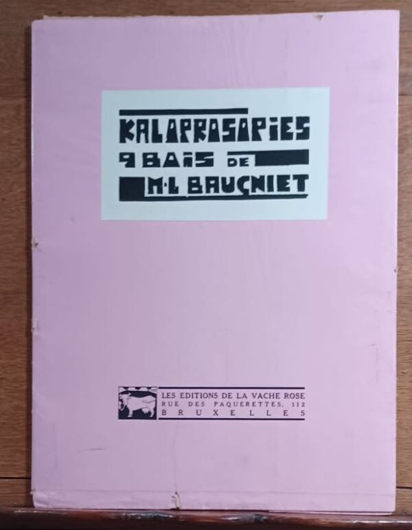AKAROVA. Kaloprosopies, 9 bois de M.-L. Baugniet.
