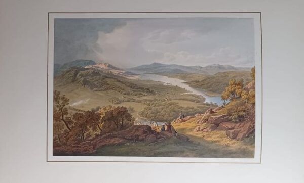 PYNE James Baker. The Lake Scenery of England. 1870. 24 planches lithographiques colorées à la main.