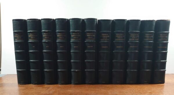 MARIANI. Figures contemporaines tirées de l'Album Mariani [...]. 11 volumes. Exemplaires sur Japon.